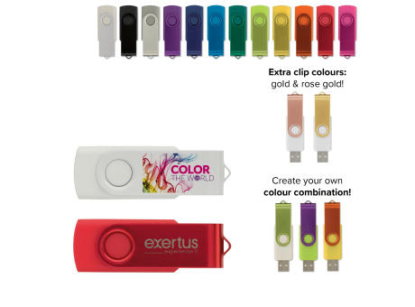 4GB USB-Stick Twister bedrucken