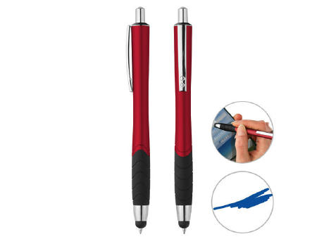 Grundfarbe rot, Zusatzfarbe schwarz