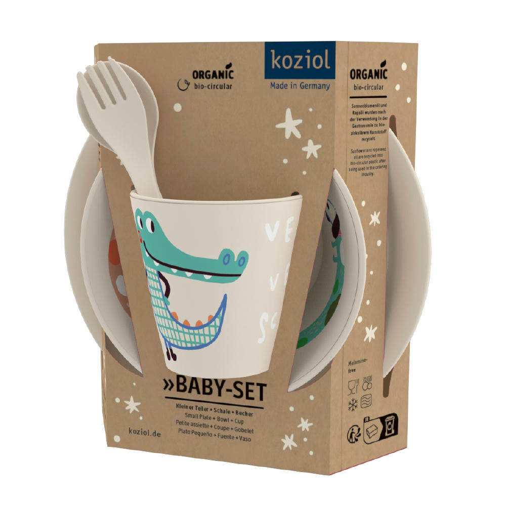 Product image KOZIOL VERY VERY AT HOME Teller + Schale + Becher + Besteckset Werbeartikel