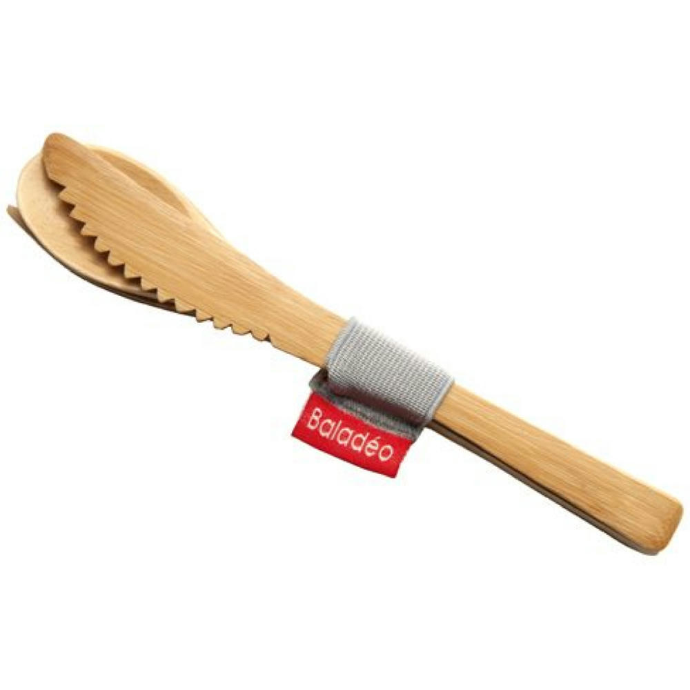 Product image 3-teiliges Besteckset 'Nagano' aus Bambus Werbeartikel