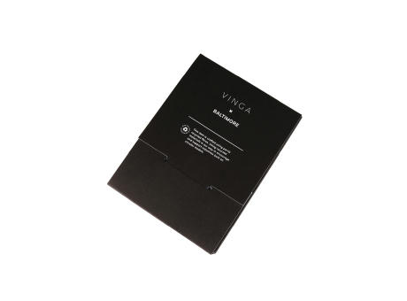 VINGA Baltimore RCS recycelte Polyester-RFID-Reisepasshülle bedrucken