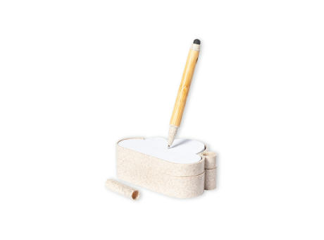 Samen Notizzettelbox Lezo Werbeartikel