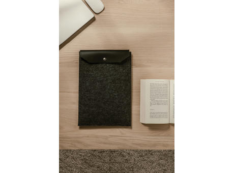 VINGA Albon 15" Laptop-Seeve aus GRS recyceltem Filz bedrucken