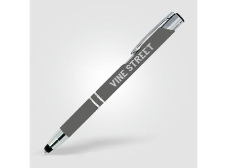 Crosby Metall Kugelschreiber - m/ Stylus unten bedrucken