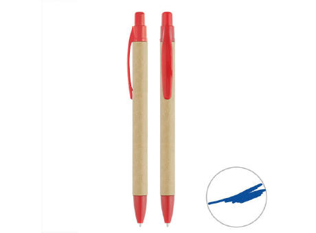 Grundfarbe beige, Zusatzfarbe rot