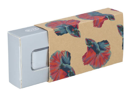 Individueller Pappschuber aus Kraftpapier CreaSleeve Kraft 336 bedrucken