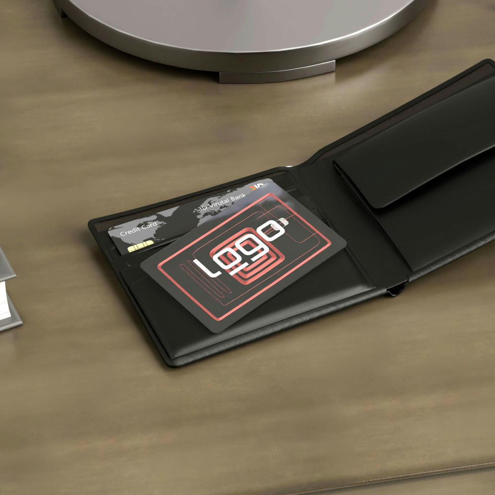 RFID Blocker Karte - Premium Schutz - transparent Werbeartikel
