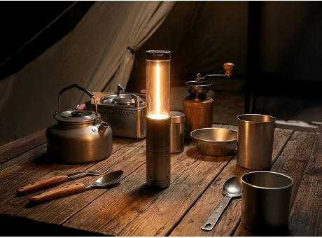 Wiederaufladbare 2-in-1 Laterne / Taschenlampe 'Corell' Werbeartikel