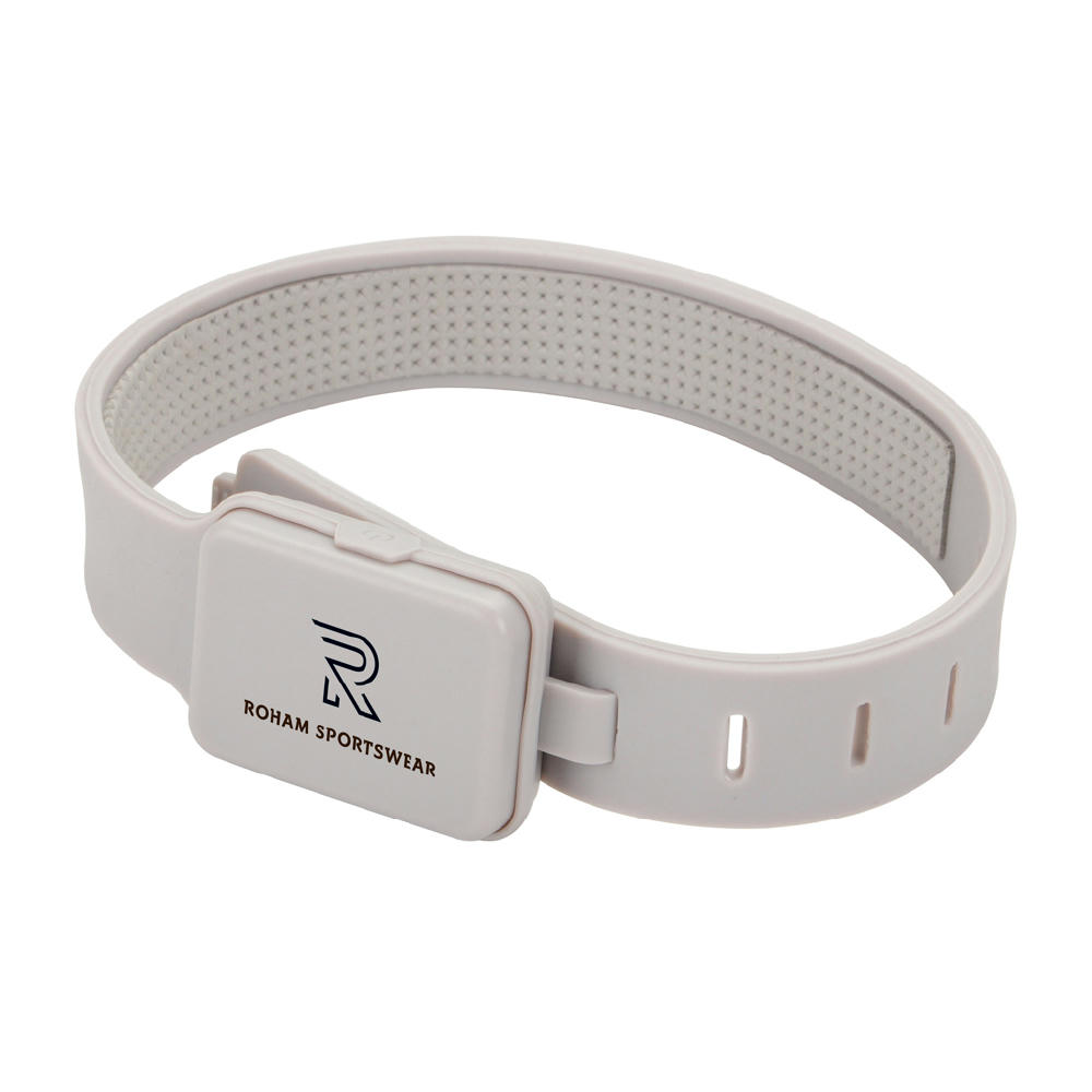 Lumi Sprint wiederaufladbares LED Lauflicht aus RCS rec. ABS Werbeartikel