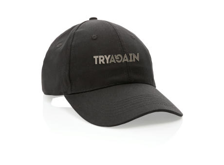 Impact 6 Panel Kappe aus 190gr rCotton mit AWARE™ Tracer Werbeartikel
