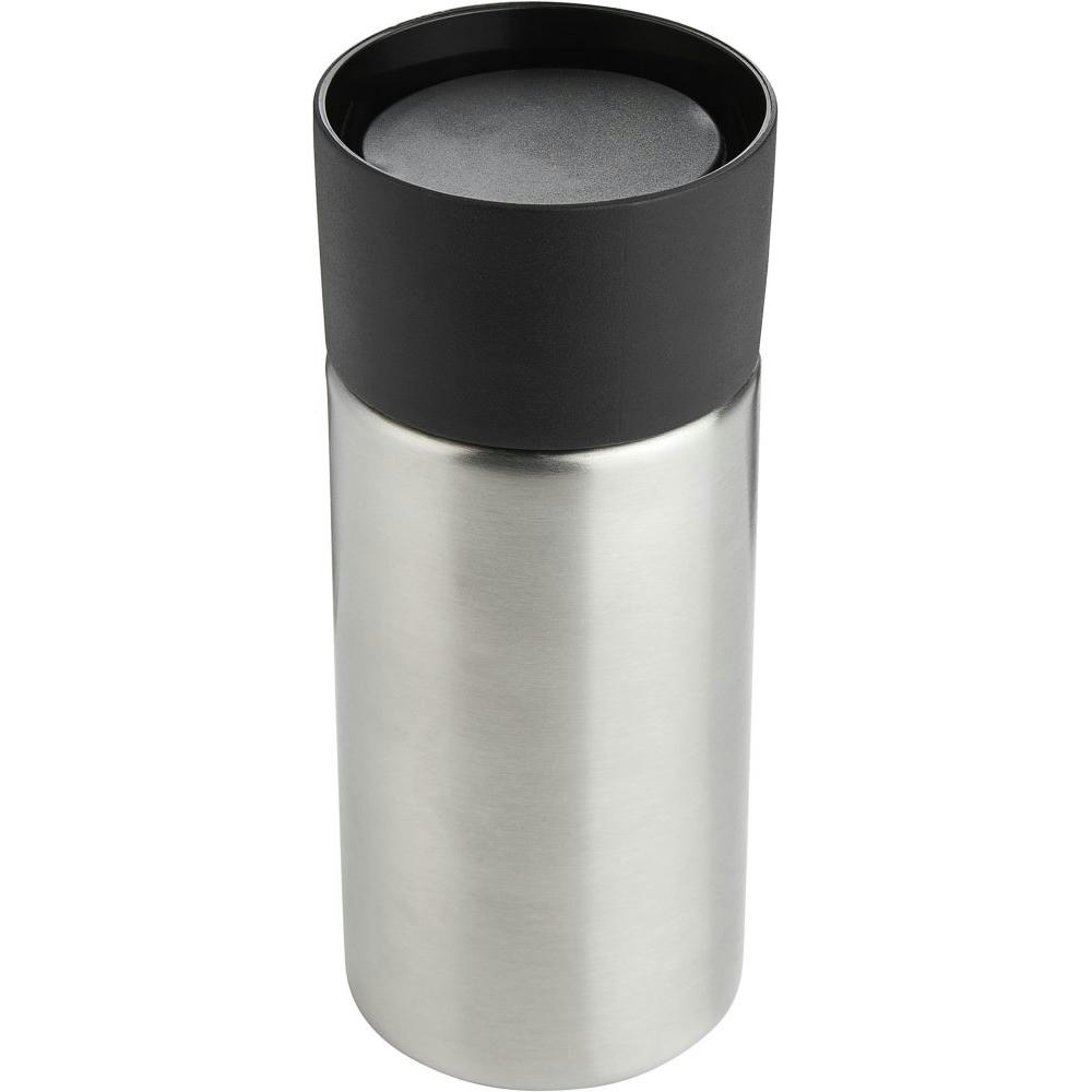 Product image PUSH Thermosbecher 300 ml aus Edelstahl mit Druckverschluss Werbeartikel