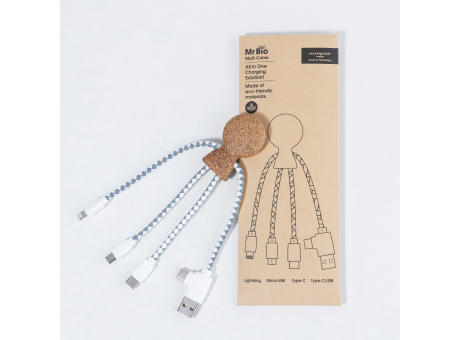 Xoopar Mr. Bio Cork Charging Cable bedrucken