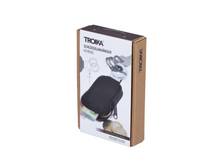 TROIKA Schlüsselanhänger POCKET CLICK bedrucken