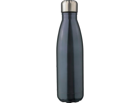 Doppelwandige Edelstahlflasche 500 ml Clifford aus recyceltem Stahl Werbeartikel