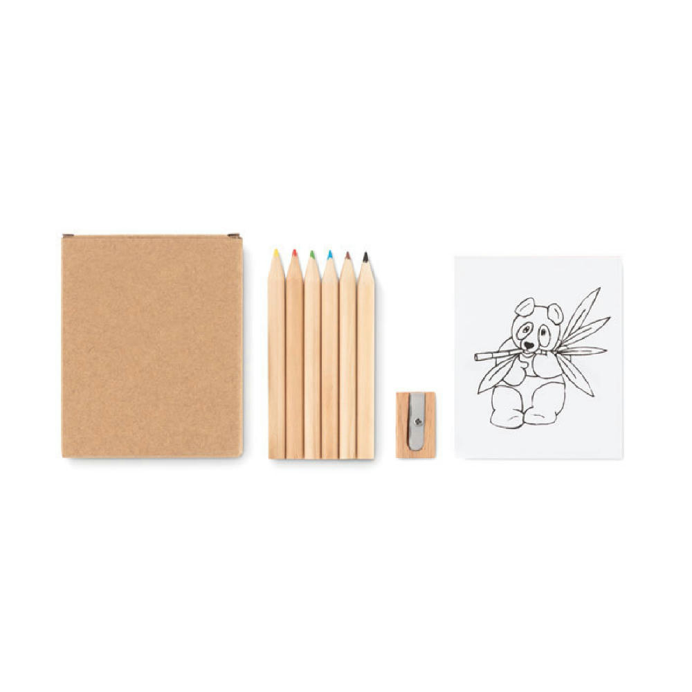 Product image Mal-Set mit Buntstiften Werbeartikel