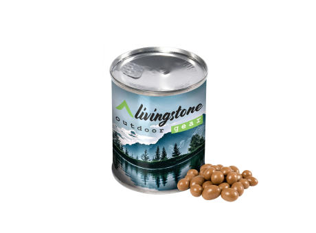 Dose Schokoladen-Erdnüsse Werbeartikel