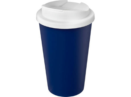 Americano® Eco 350 ml recycelter Becher mit auslaufsicherem Deckel bedrucken