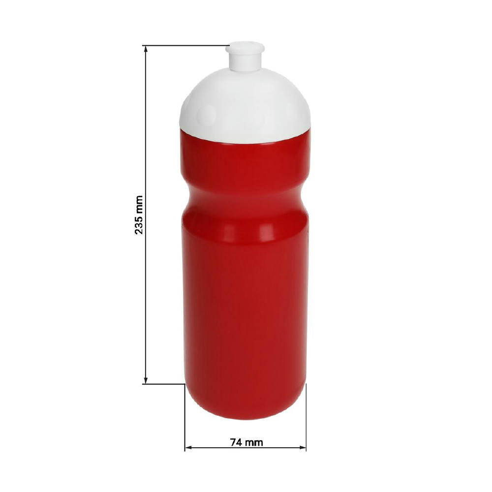Trinkflasche "Fitness" 0,7 l mit Saugverschluss Werbeartikel
