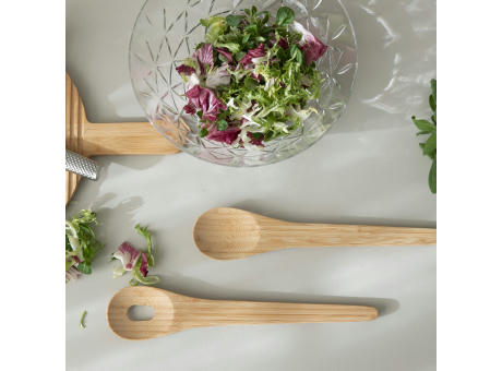 Sagaform Nature Salatbesteck Hoch 2 Stk. Werbeartikel