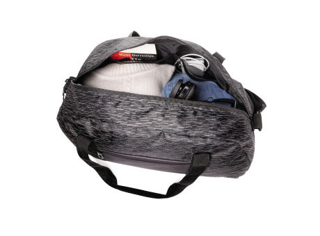 AWARE™ reflektierende RPET Wochenendtasche bedrucken