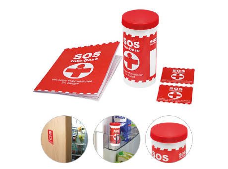Product image SOS-Info-Dose Werbeartikel