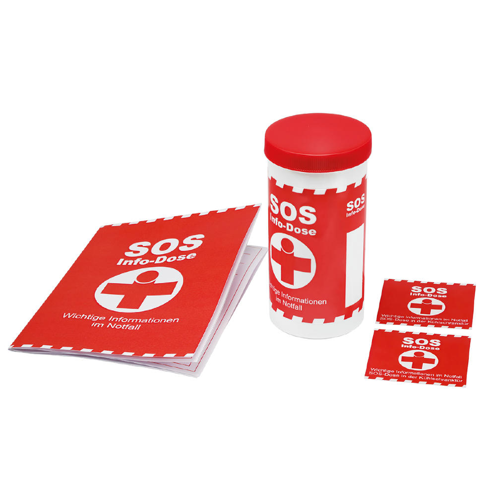 Product image SOS-Info-Dose Werbeartikel