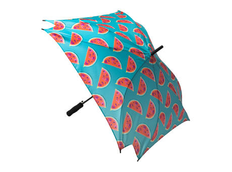 Individueller Regenschirm CreaRain Square Werbeartikel