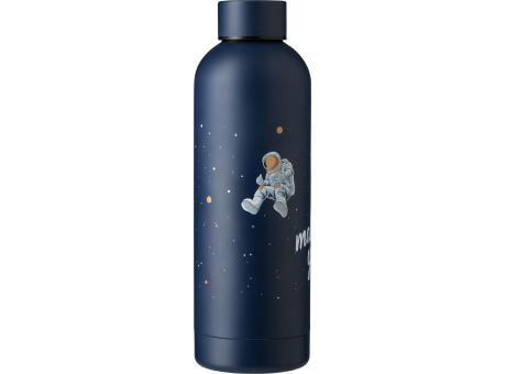 Flasche aus recyceltem Edelstahl (500 ml) Isaiah Werbeartikel