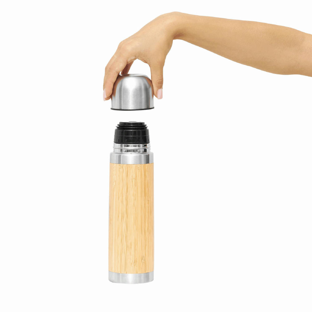 BAMBOO SPACE - Vakuum-Isolierkanne Werbeartikel