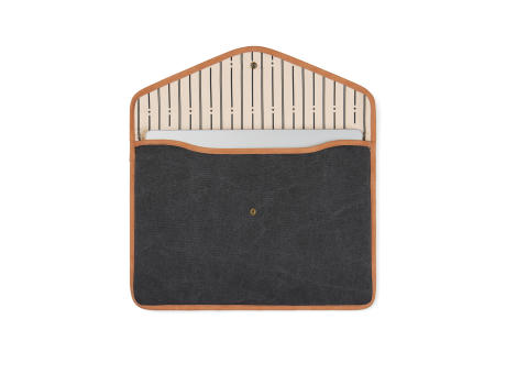 VINGA Bosler 16" Laptop-Tasche aus GRS recyceltem Canvas bedrucken