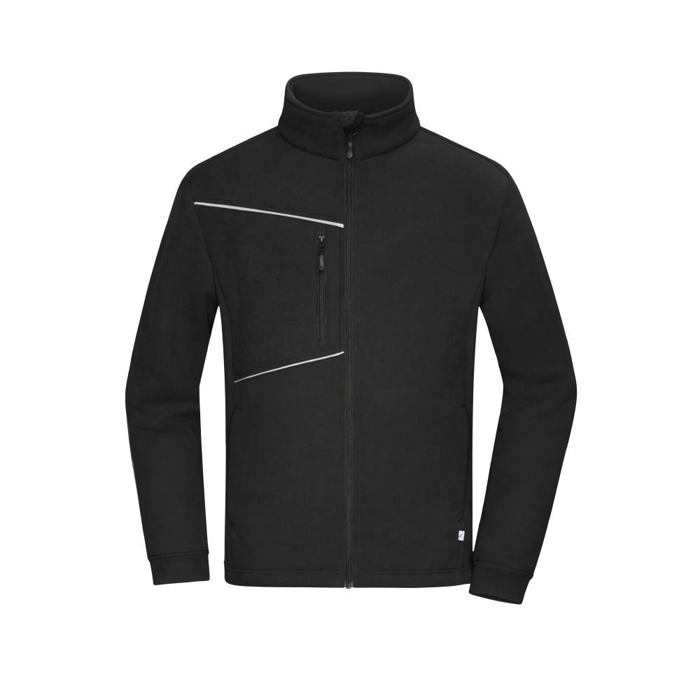 Fleece Jacket - Corduroy Look - Übergangsjacke in Cordoptik Werbeartikel