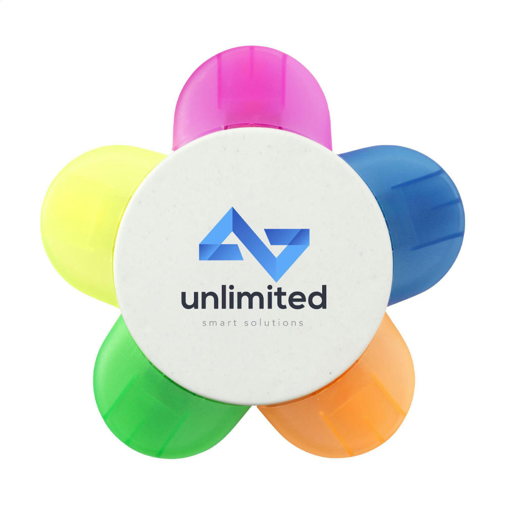 Bloom Recycled Milk-Carton Textmarker Werbeartikel