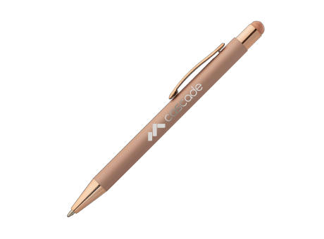 Bowie Softy Monochrome Kugelschreiber - m/Stylus Werbeartikel