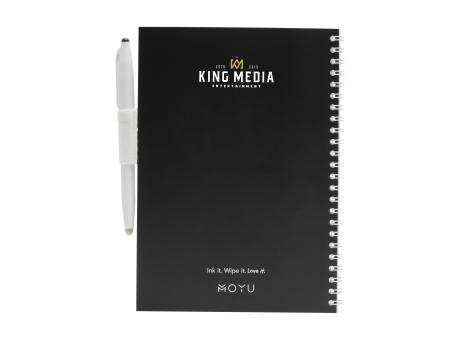 MOYU Erasable Stone Paper Notebook SoftCover 18 Seiten Werbeartikel