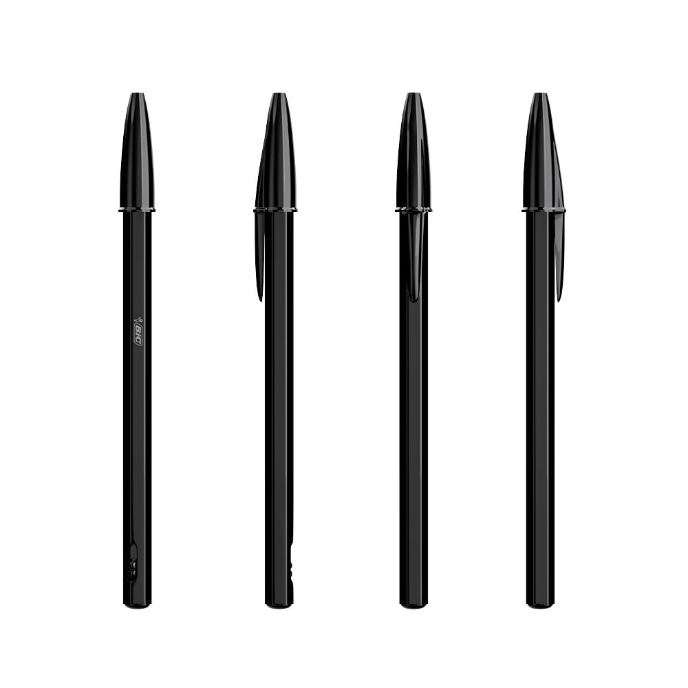 BIC® Cristal® Re'New™ Black Werbeartikel