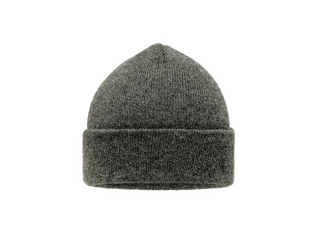 Product image Melange Beanie - Melierte Strickmütze mit Umschlag Werbeartikel