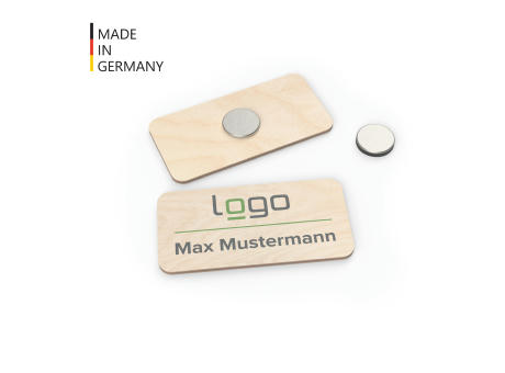 Namensschild EcoBadge (FSC® zertifiziert) Werbeartikel