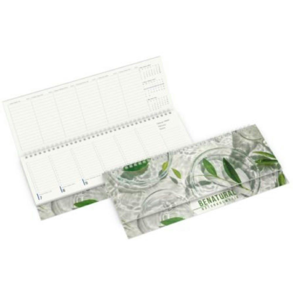 Tisch-Querkalender Compact Recycling Werbeartikel