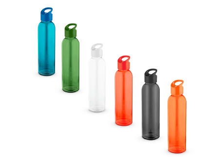 PORTIS GLASS. Glasflasche mit PP-Verschluss 500 ml Werbeartikel