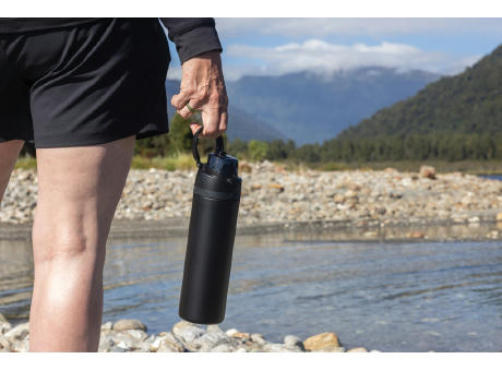 Omni Sip verschließbare Flasche aus RCS-reSteel, 720ml Werbeartikel