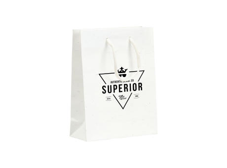 Leaf It Bag recycelt mit Strohfasern (180 g/m²) S bedrucken