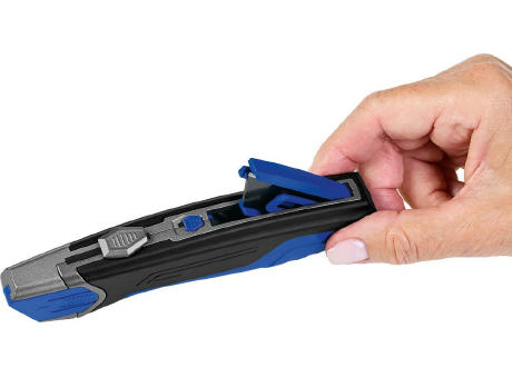 Sicherheitsmesser "Protect Cut HP blau" Werbeartikel