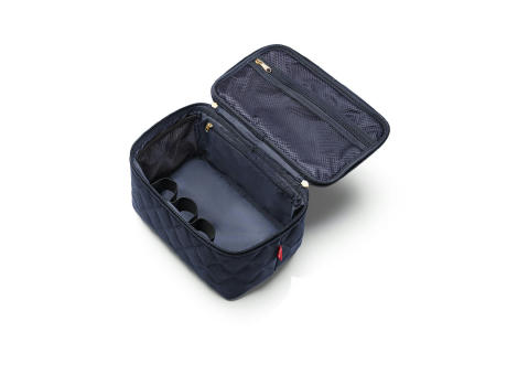 cosmetic case rhombus midnight gold Werbeartikel