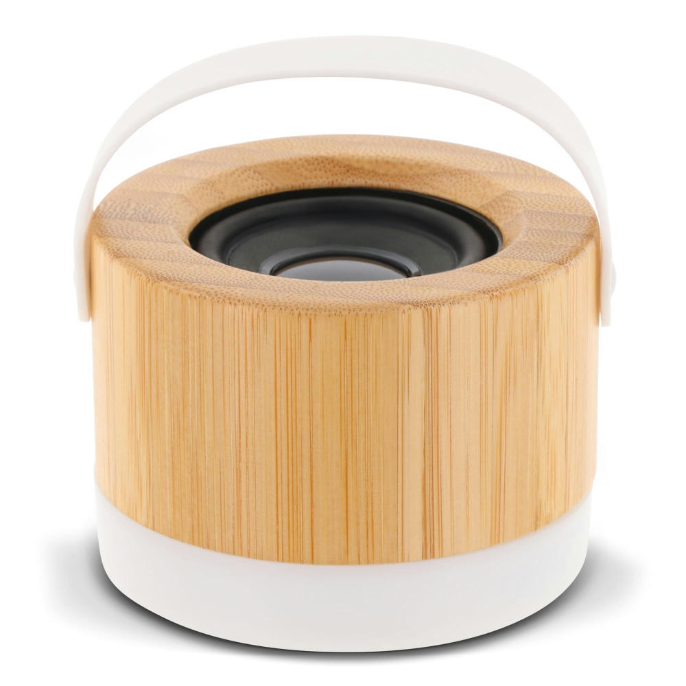 Product image Wireless speaker bamboo 3W Werbeartikel