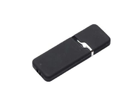 Product image USB-Stick F24 gummiert USB 2.0 Flash Disk 1 GB Schwarz bedrucken