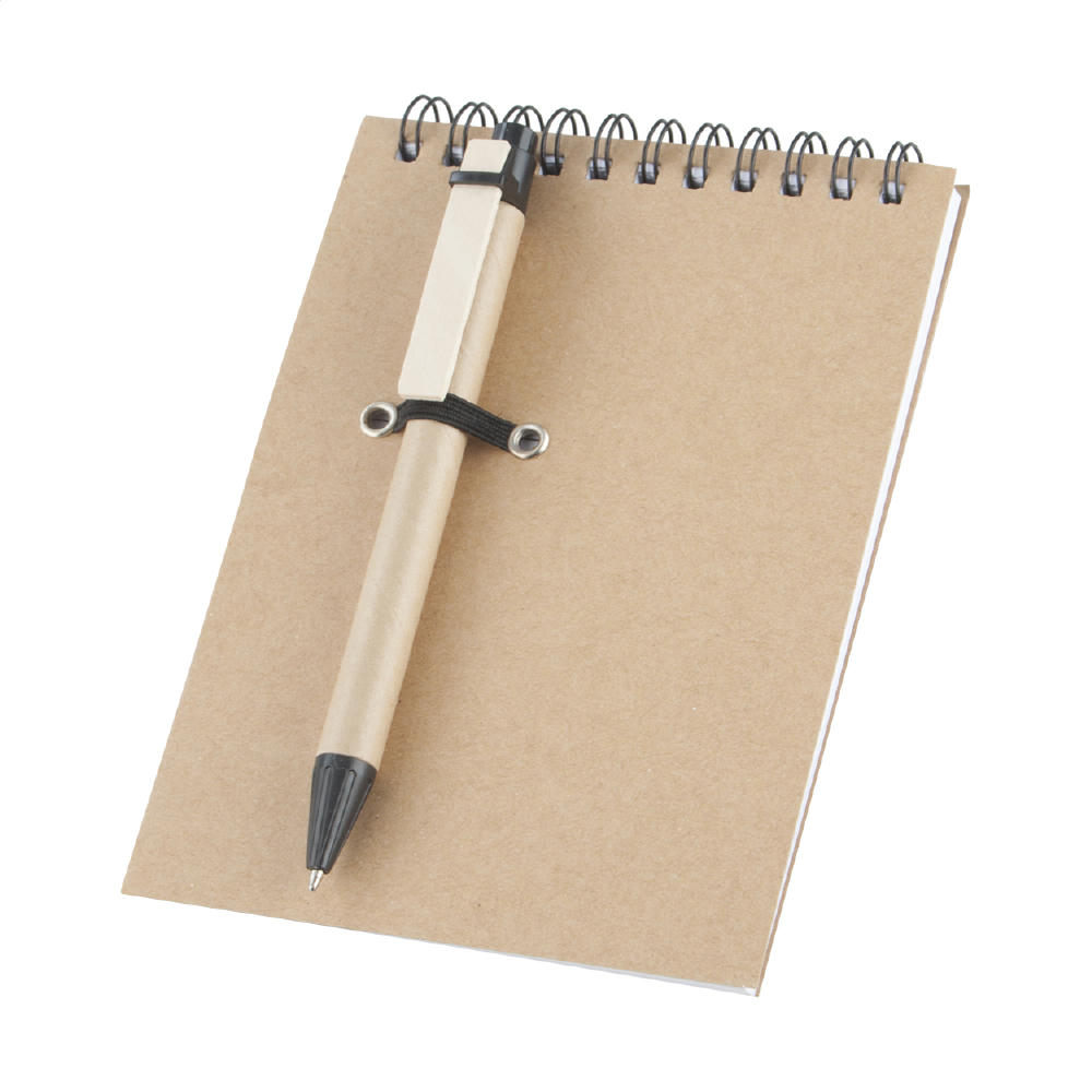 Product image Notizblock mit Kugelschreiber Negundo Werbeartikel