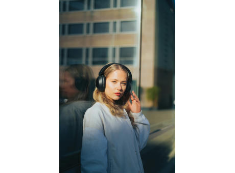 Urban Vitamin Cupertino  ANC Kopfhörer aus RCS rPlastik Werbeartikel