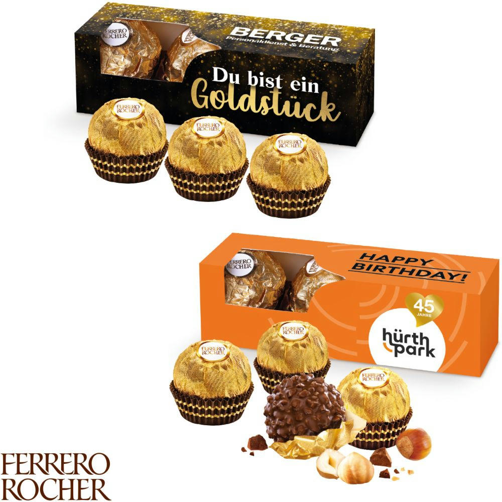 FERRERO ROCHER, 3 ER Werbeartikel