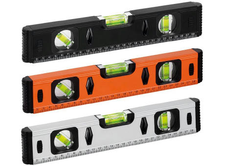 Aluminium-Wasserwaage "Profi Level 300 grau" Werbeartikel