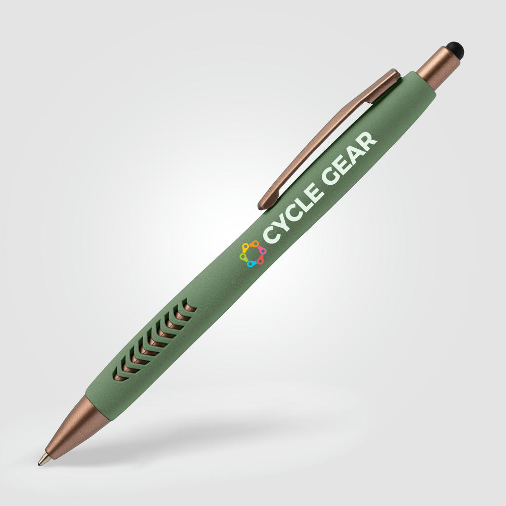 Avalon Stone Finish Kugelschreiber - m/Stylus Werbeartikel